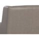 Talula Alpine Grey Leather Lounge Chair